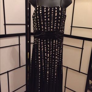 Black and white dress